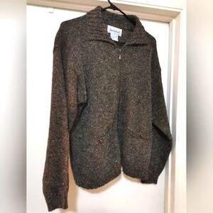 Nonchalant knit jacket